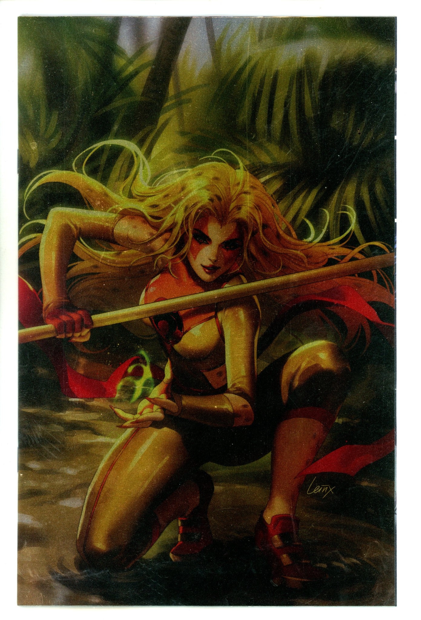 Thundercats Cheetara 2 Li Foil Virgin Variant NM- (2024)