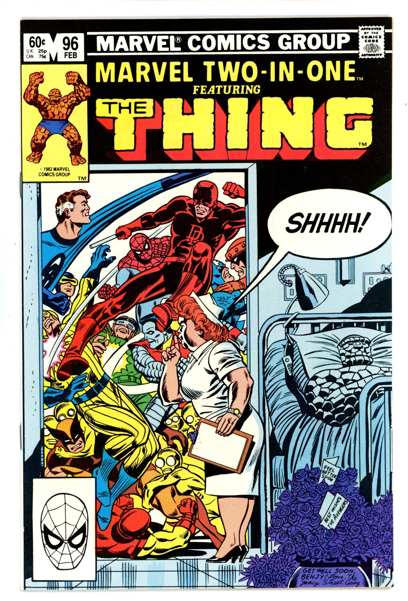 Marvel Two-in-One Vol 1 96 High Grade (1983) 