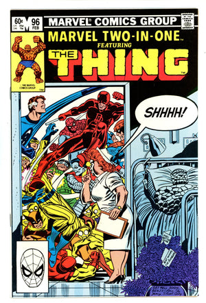 Marvel Two-in-One Vol 1 96 High Grade (1983)