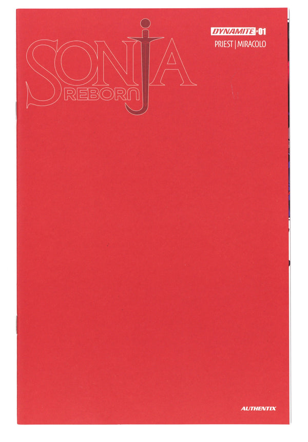 Sonja Reborn 1 Red Blank Variant (2025)