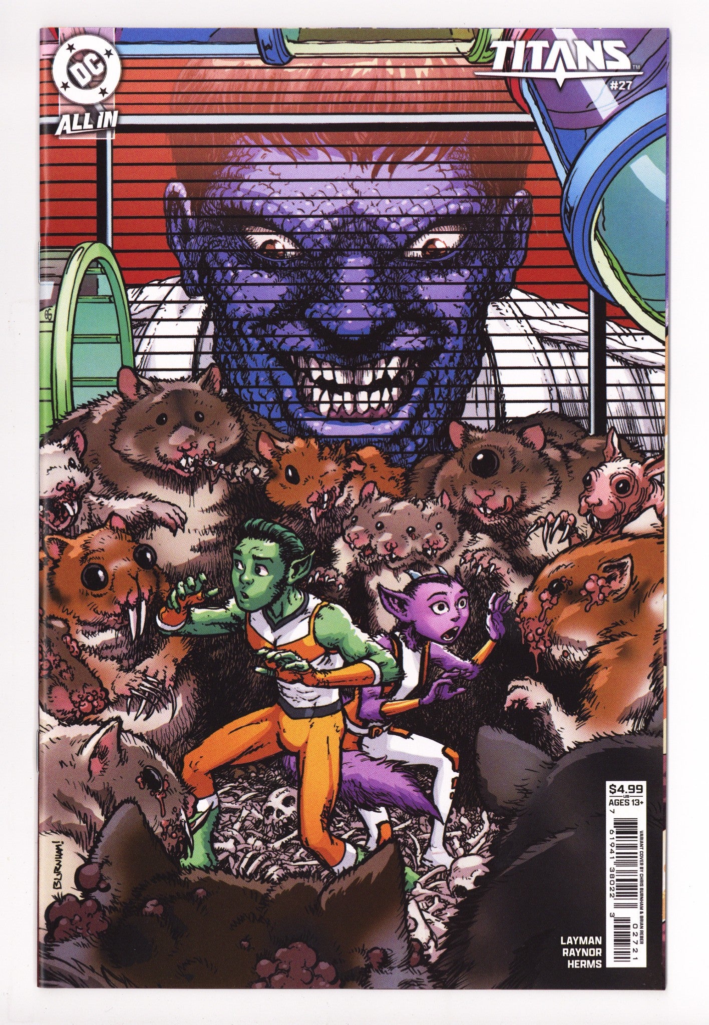 Titans Vol 4 27 Burnham Variant (2025)