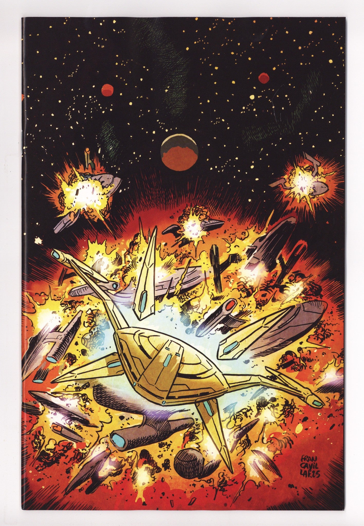 Star Trek: The Last Starship 1 Francavilla Virgin Incentive NM (2025)