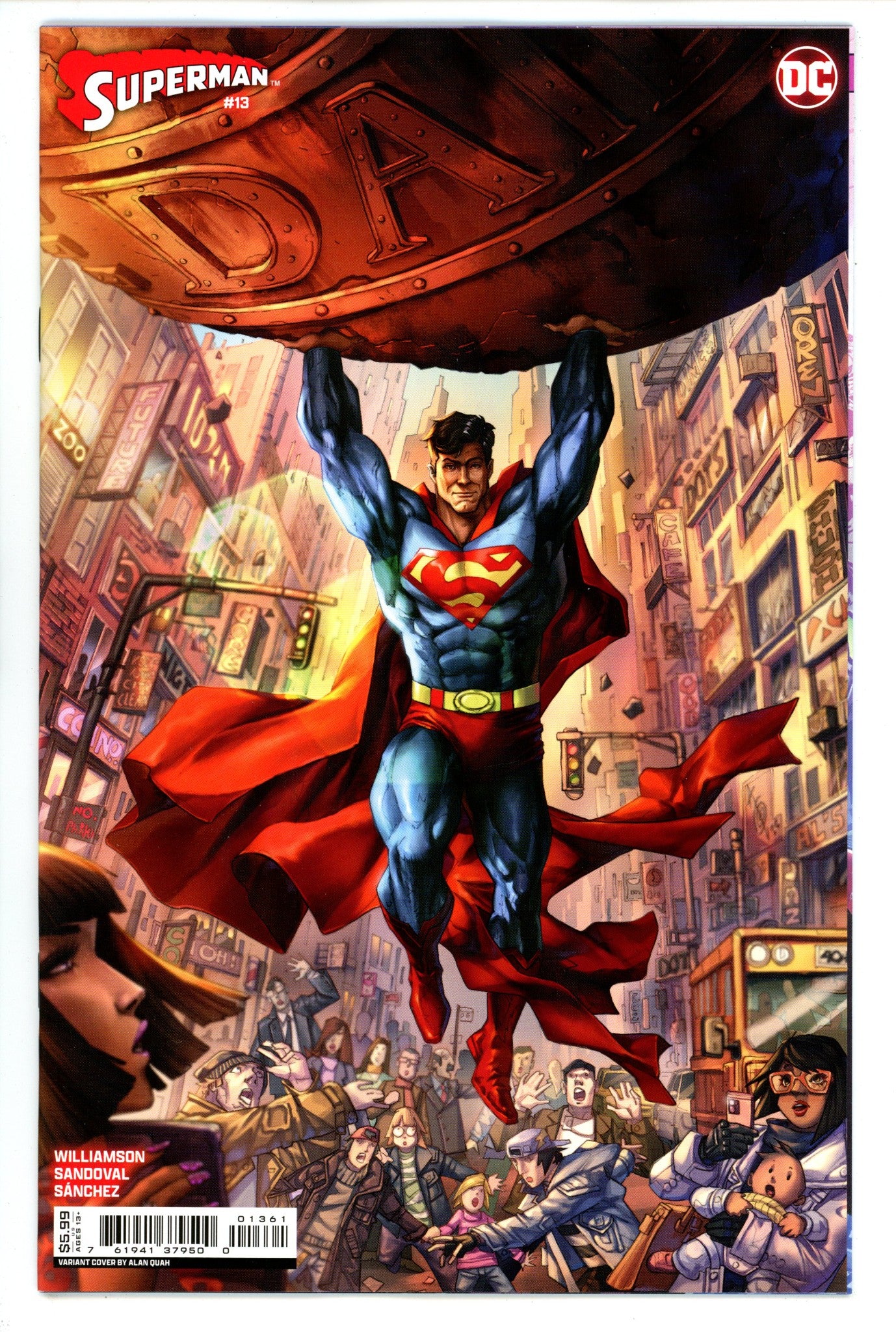 Superman Vol 6 13 Quah Variant (2024)