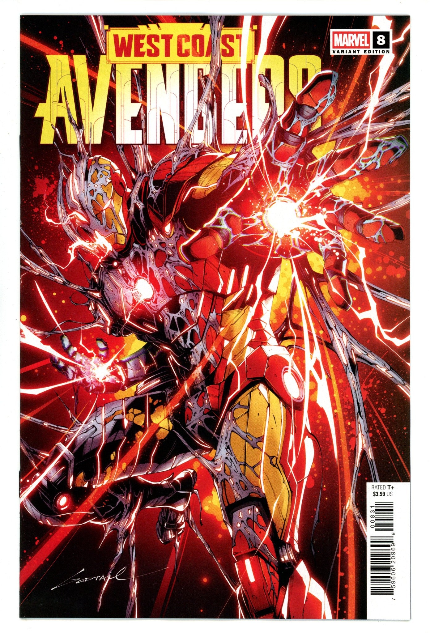 West Coast Avengers Vol 4 8 Godtail Variant (2025)