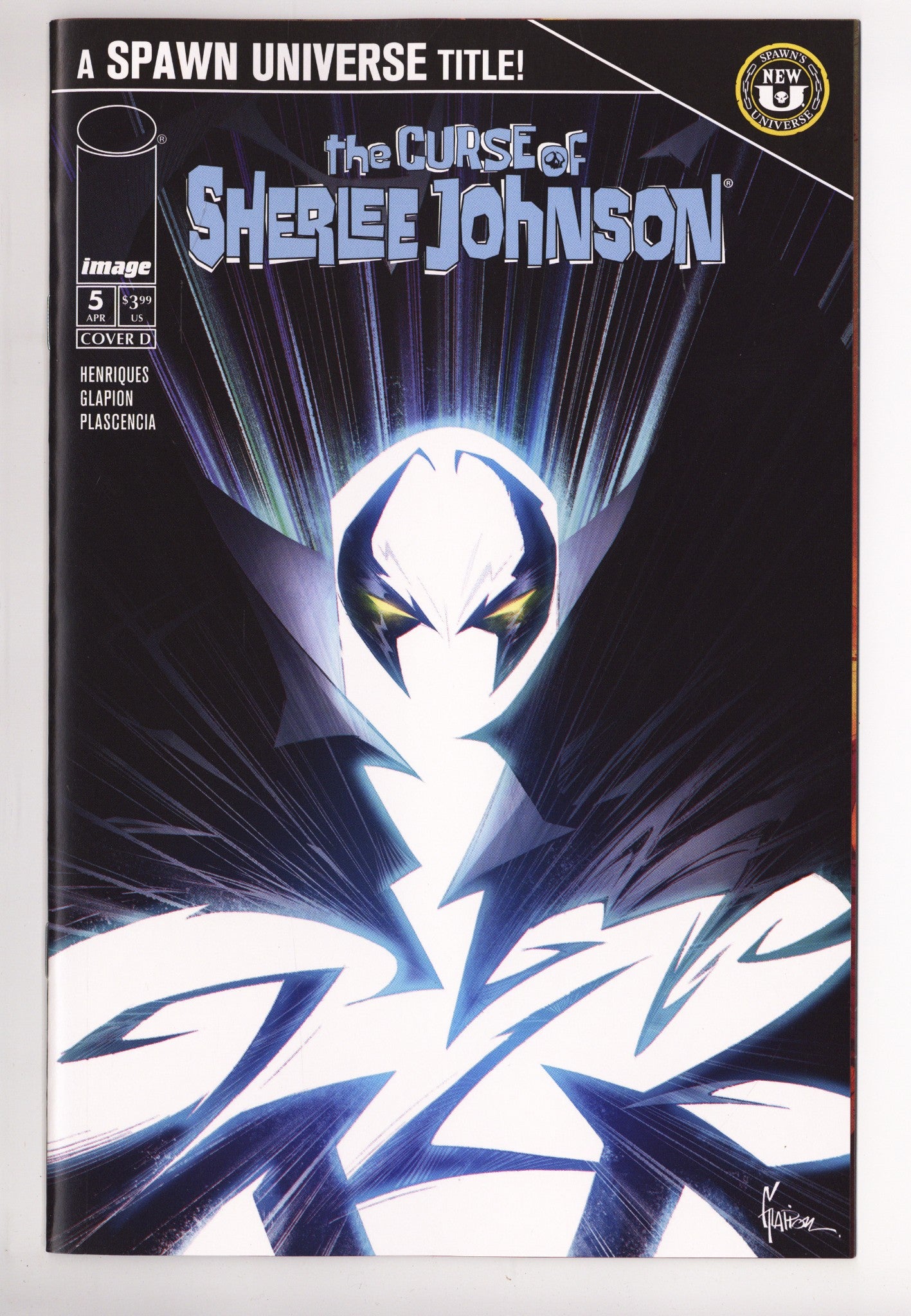 Spawn The Curse Of Sherlee Johnson  5 Glapion  Variant   (2026)