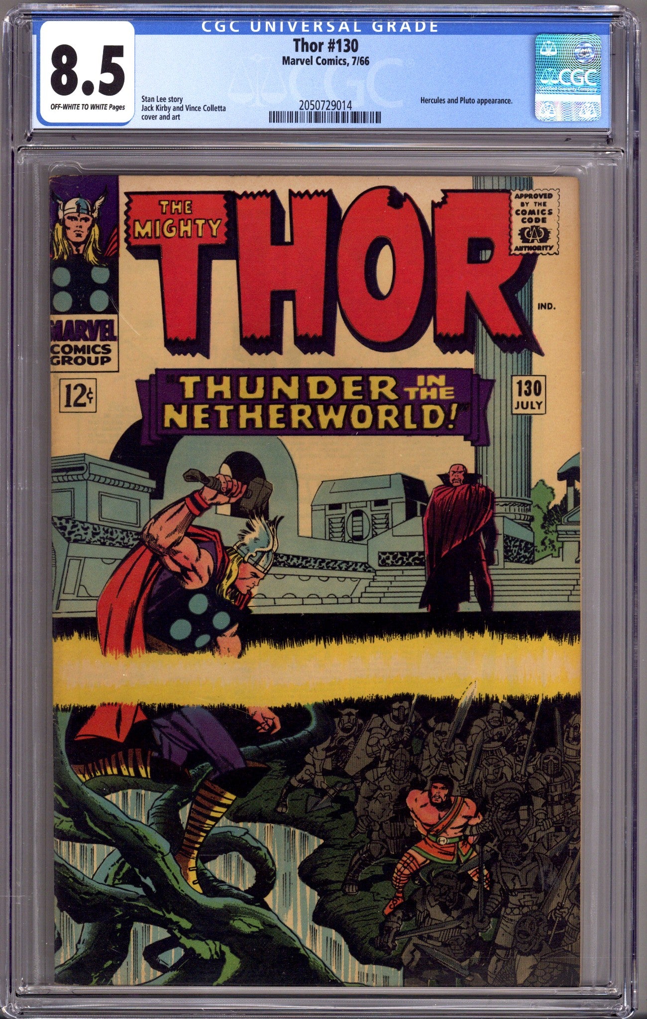 Thor Vol 1 130 CGC 8.5 (VF+) (1966) 