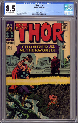 Thor Vol 1 130 CGC 8.5 (VF+) (1966)