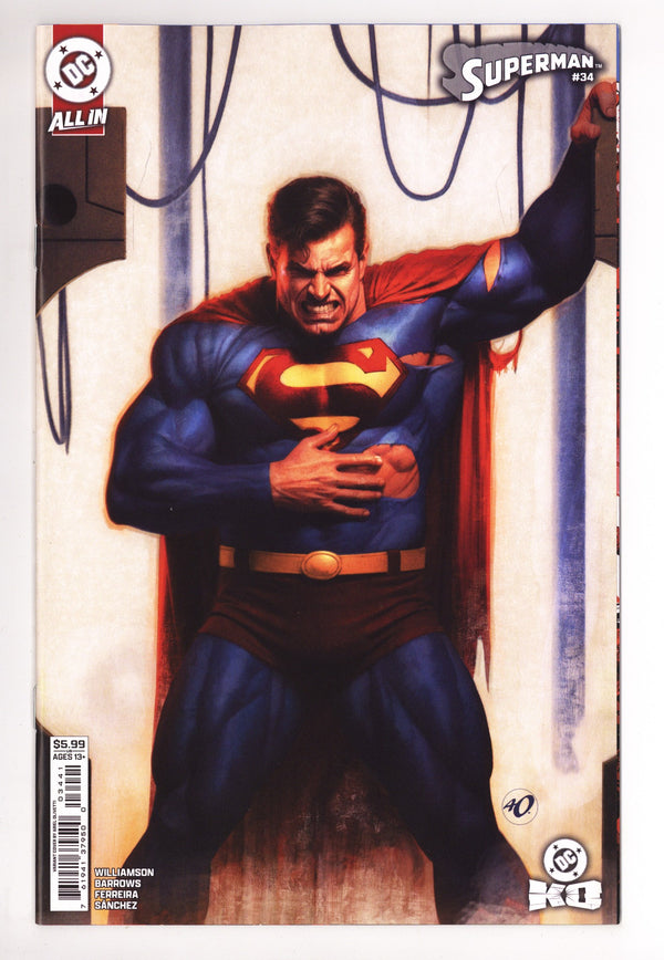 Superman Vol 6 34 Olivetti Variant (2026)