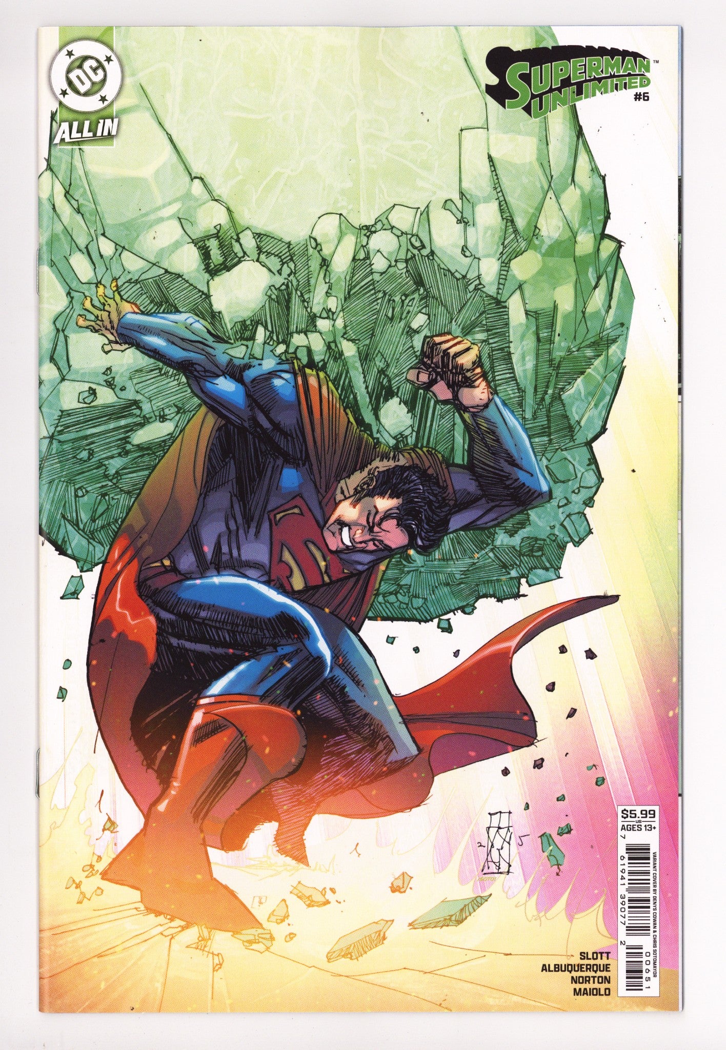 Superman Unlimited  6 Cowan  Variant   (2025)