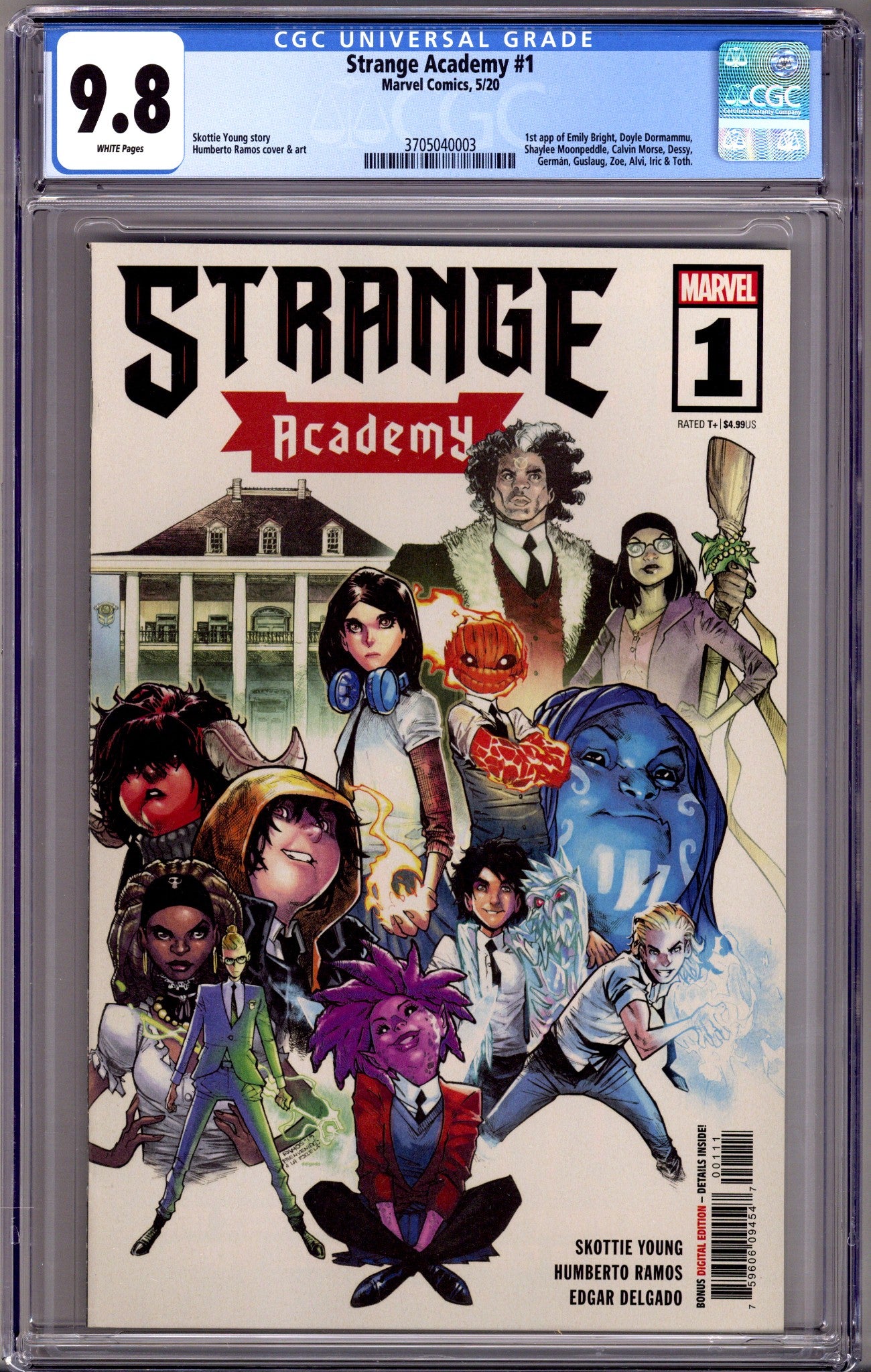 Strange Academy Vol 1 1 CGC 9.8 (NM/M) Marvel (2020) | CaptCan