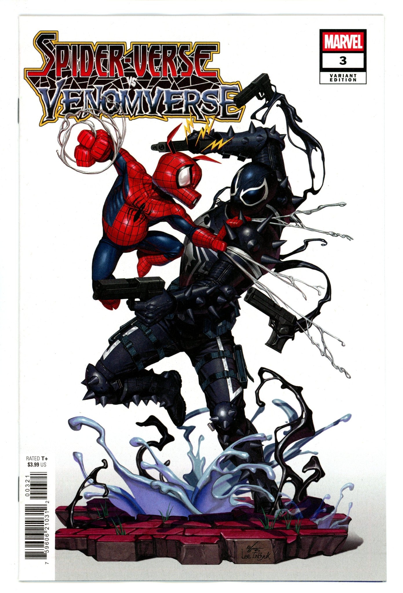 Spider-Verse Vs. Venomverse 3 Lee Variant (2025)