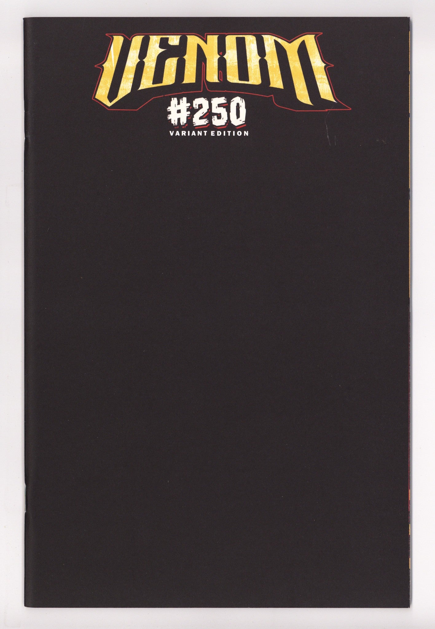 Venom Vol 5 250 Blank Variant (2025)