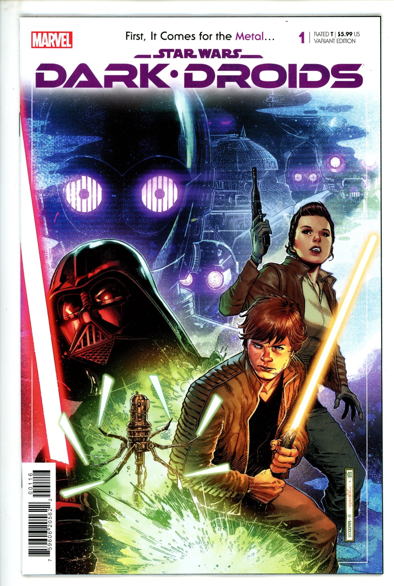 Star Wars Dark Droids 1 Cheung Incentive Variant NM- (2023)