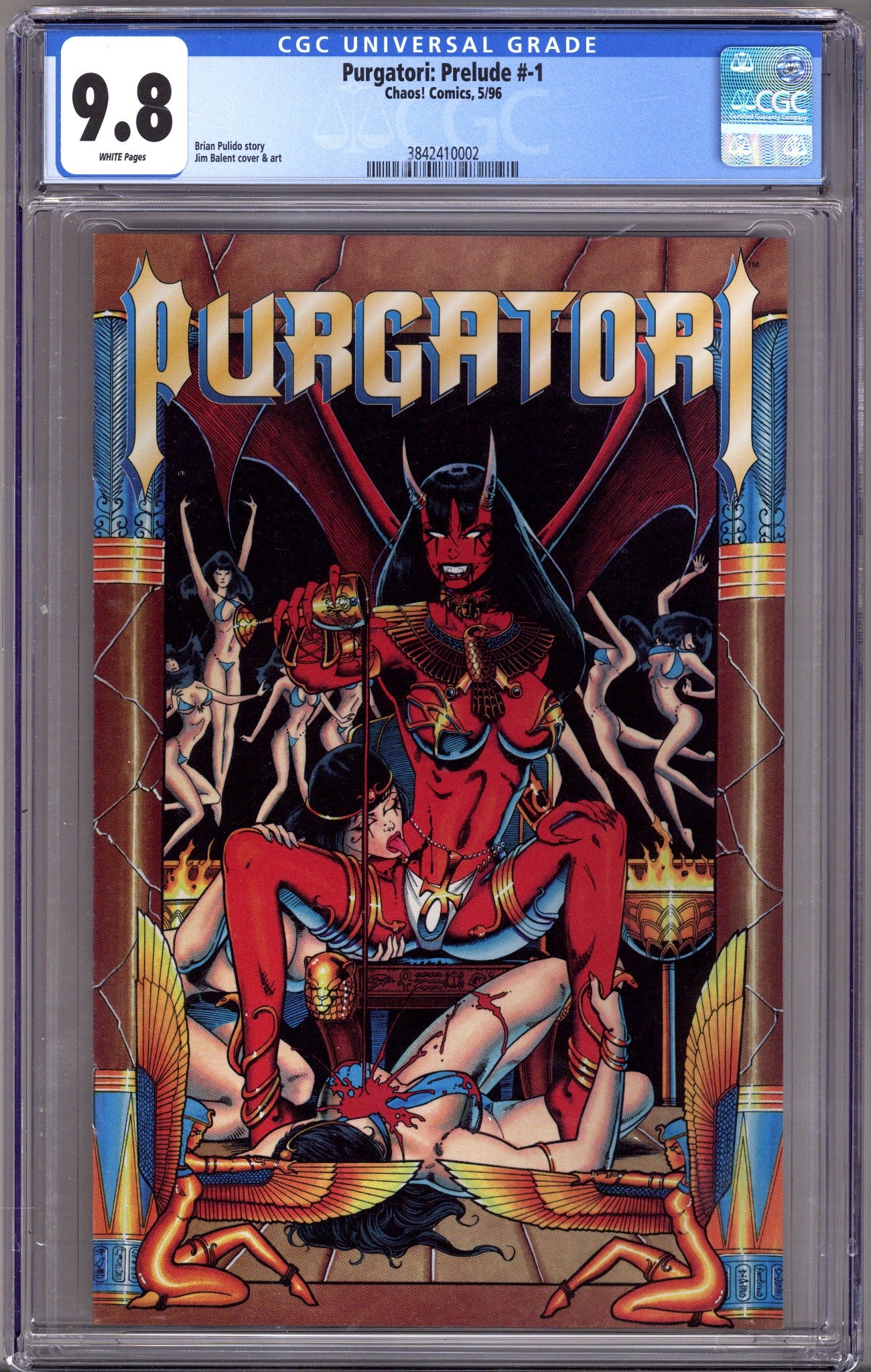 Purgatori: Prelude   1 CGC 9.8 (NM/M)   (1996)        