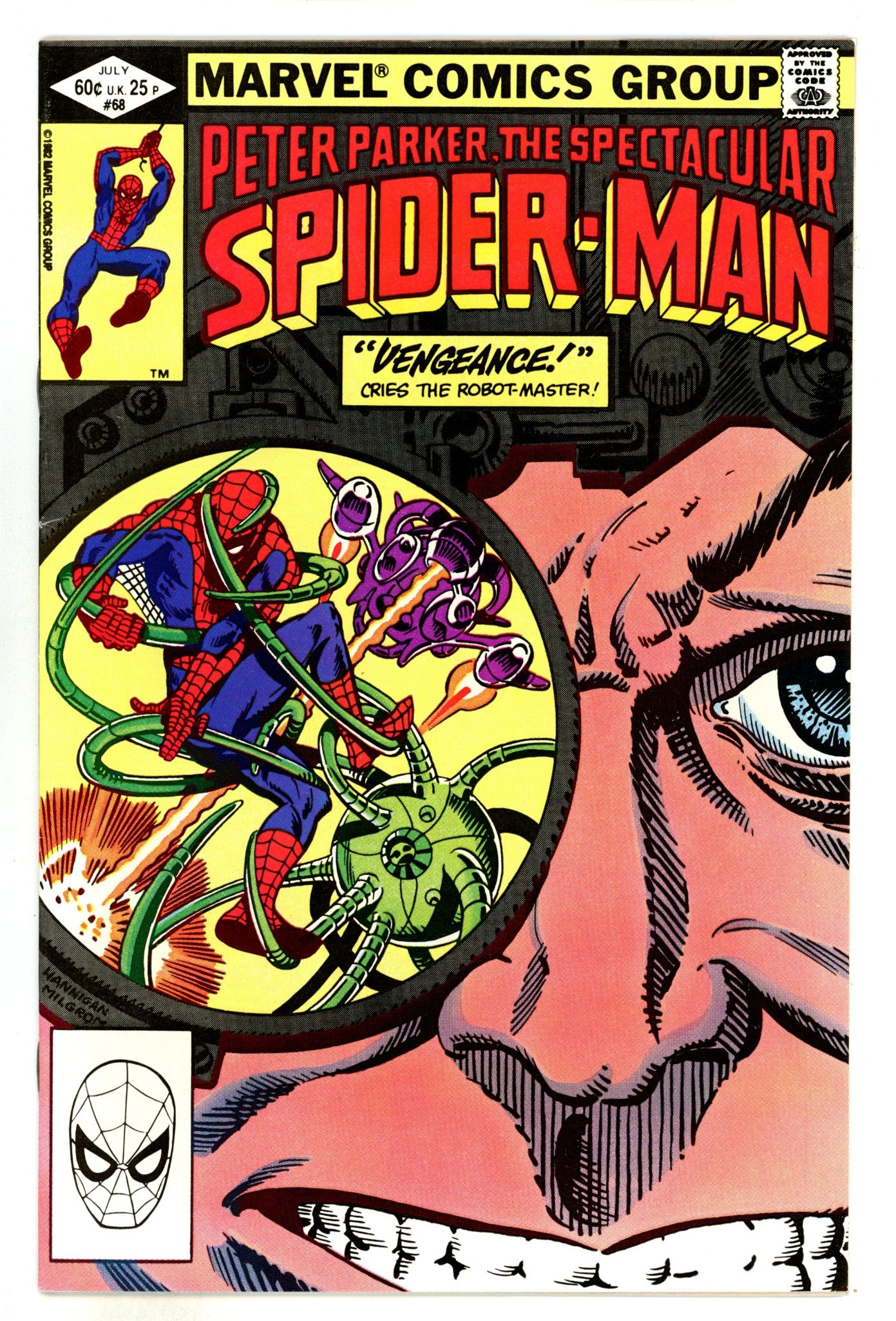 The Spectacular Spider-Man Vol 1 68  FN/VF (7.0)  (1982)  
