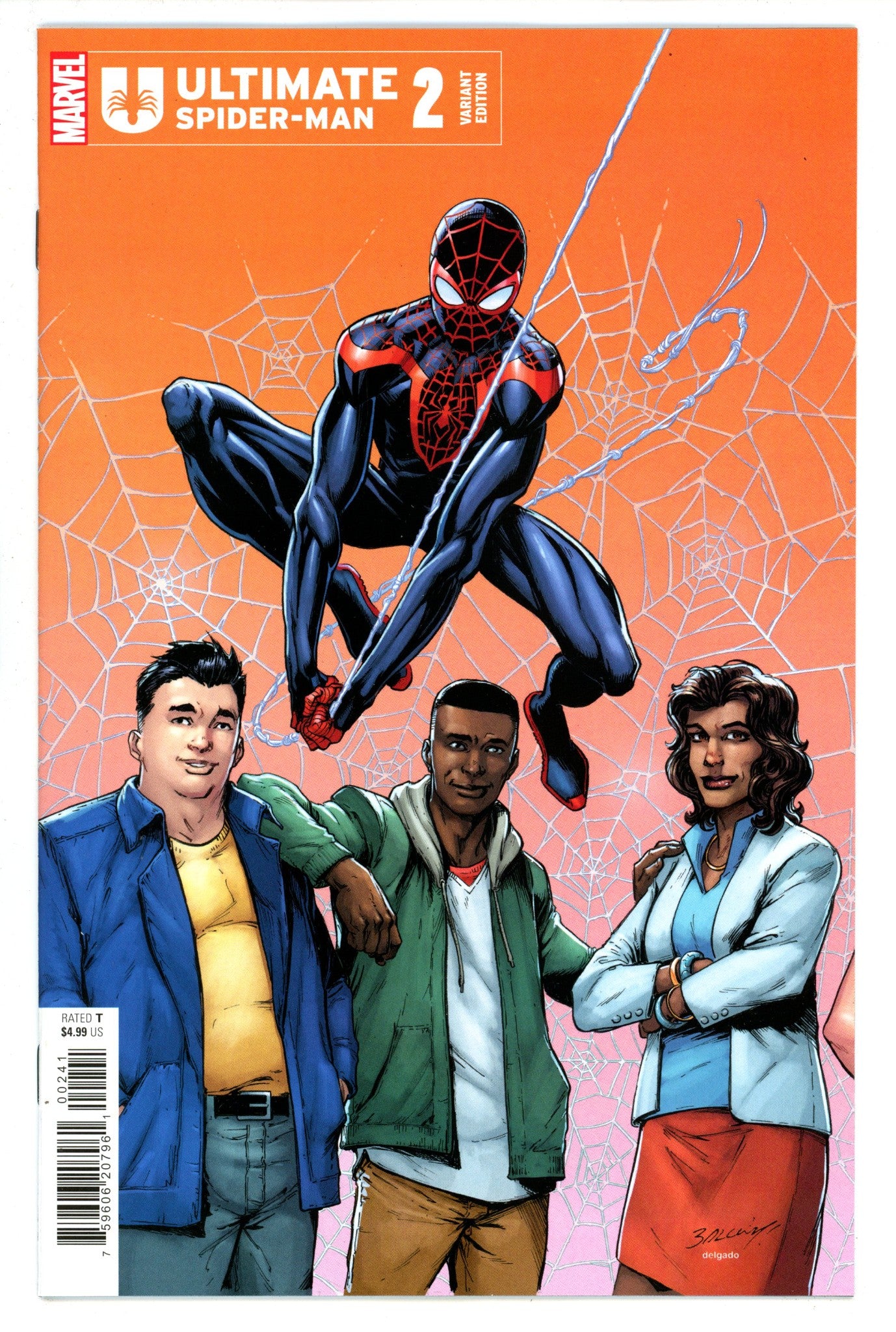 Ultimate Spider-Man Vol 2 2 Bagley Connecting Variant (2024)