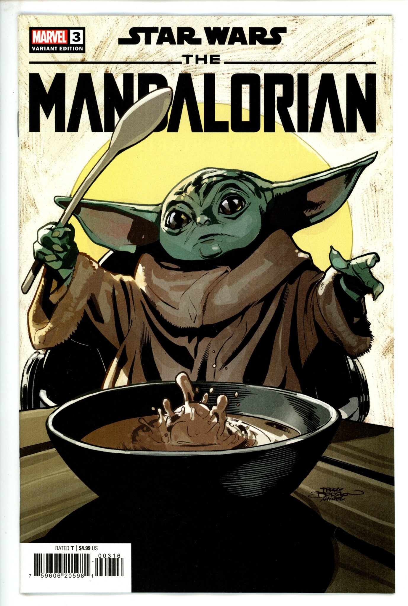 Star Wars Mandalorian Vol 2 3 Dodson Incentive Variant NM- (2023)