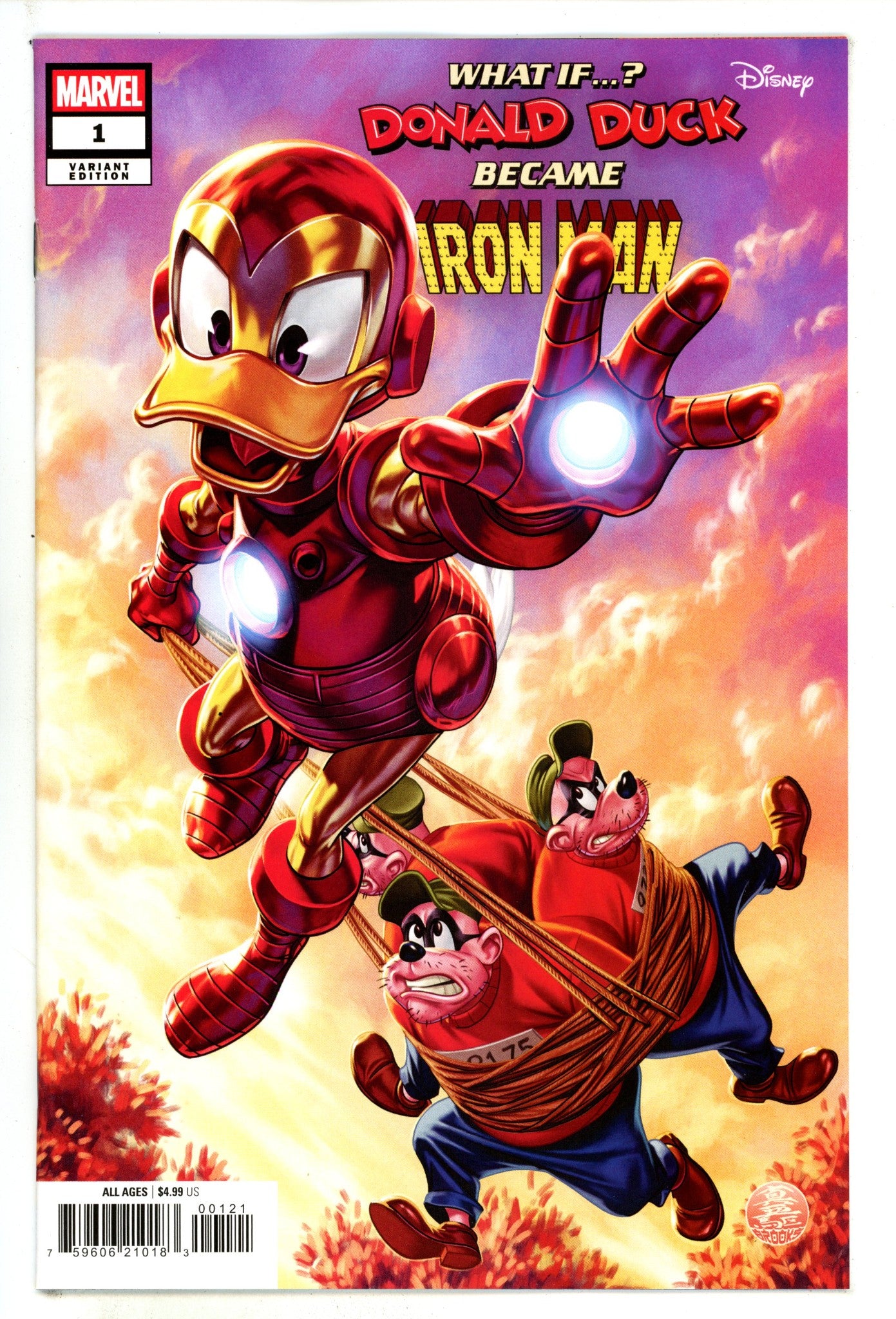 What If Donald Duck Became Iron Man 1 Brooks Variant (2025)