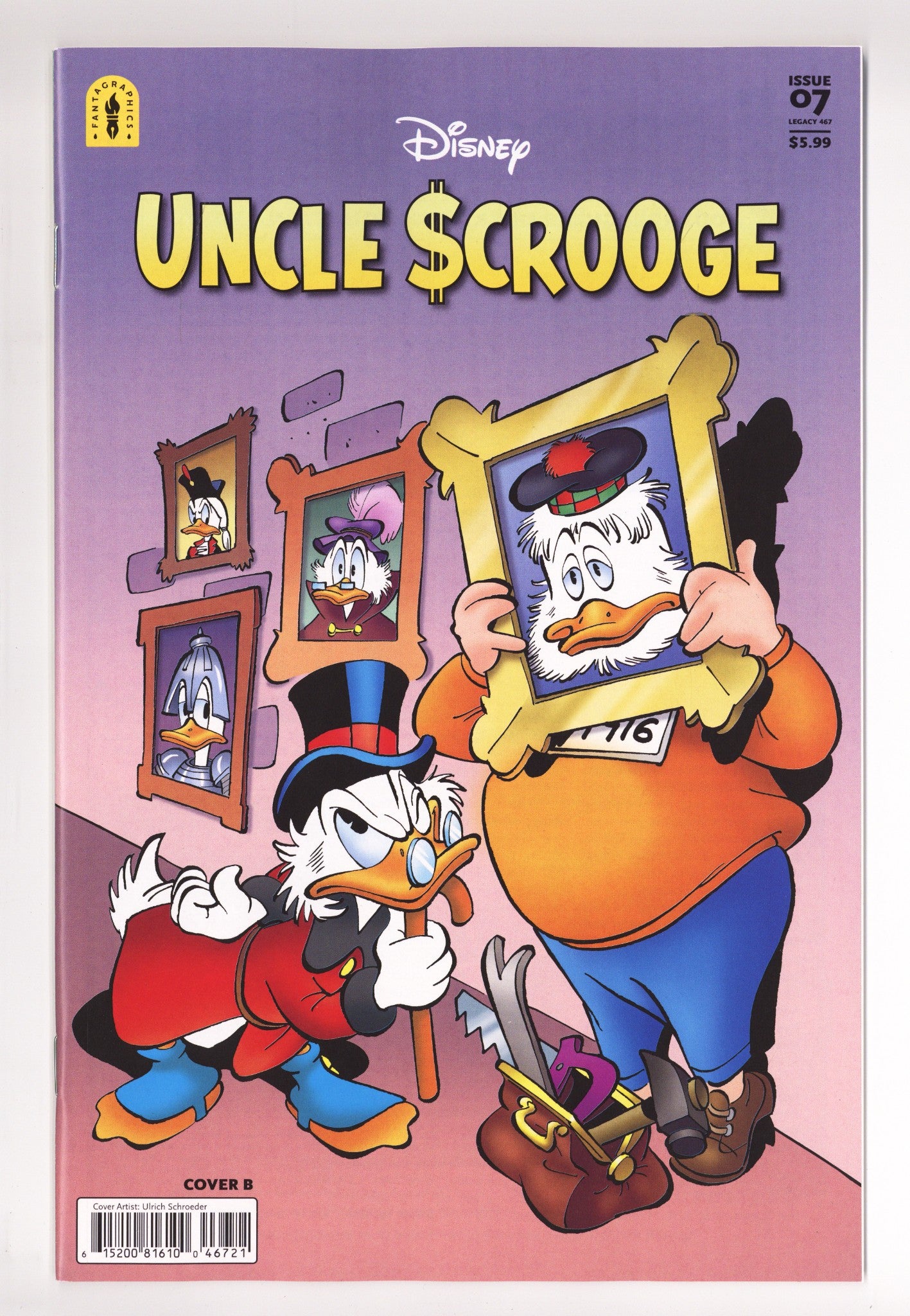 Uncle Scrooge Legacy  467 Schröder  Variant   (2026)
