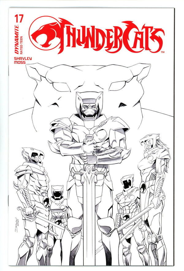 Thundercats 17 Shalvey B&W Incentive (2025)