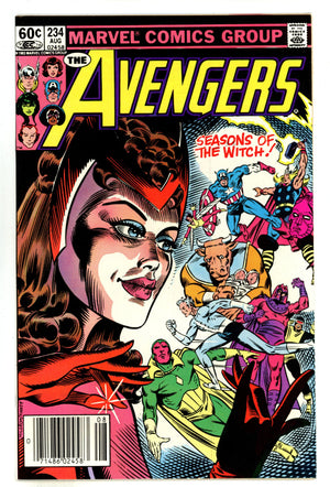 The Avengers Vol 1 234 High Grade (1983) Newsstand
