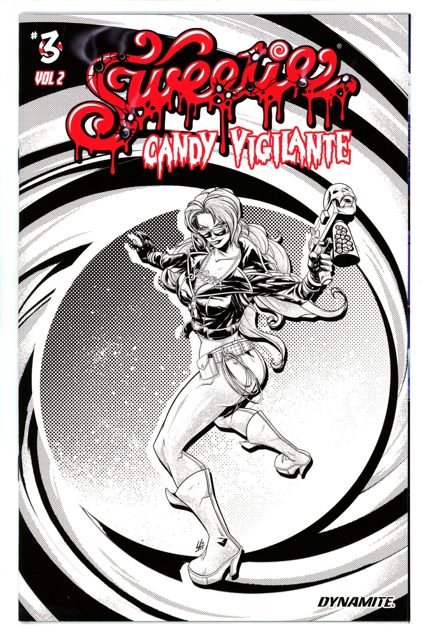 Sweetie Candy Vigilante Vol 2 3 Yonami B&W Incentive Variant (2024)