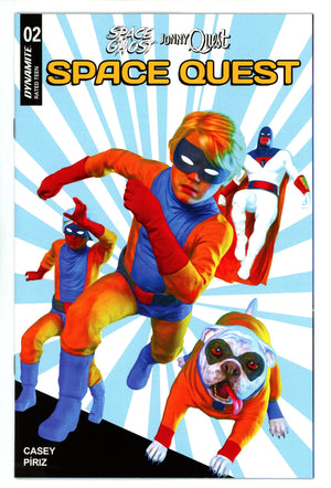 Space Ghost Jonny Quest Space Quest 2 Spears Blue Variant (2025)