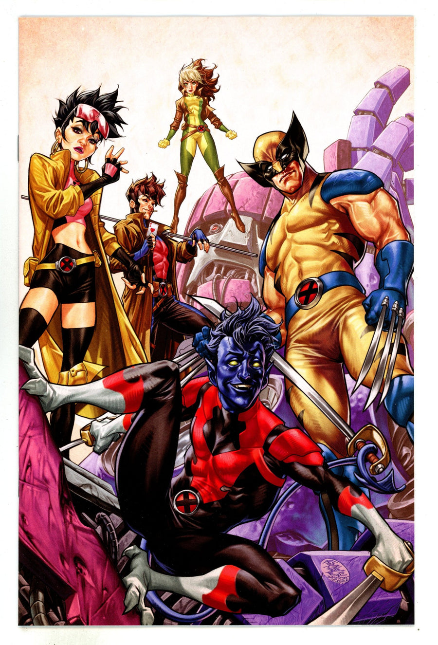 Uncanny X-Men Vol 6 7 Brooks Virgin Incentive Variant NM- (2024)
