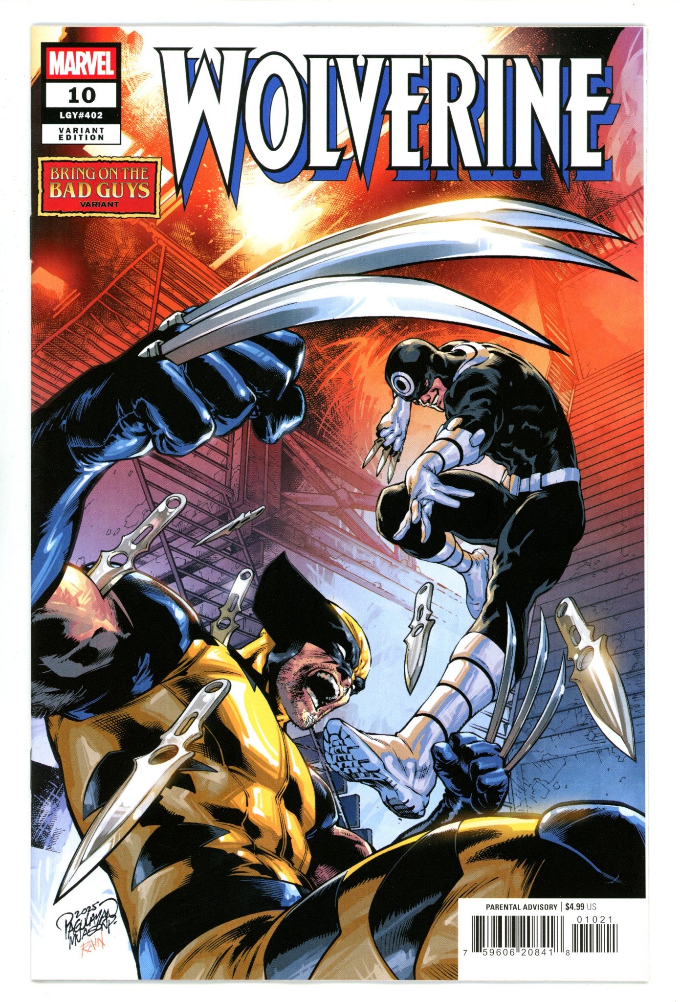 Wolverine Vol 4 10 Pagulayan Variant (2025)