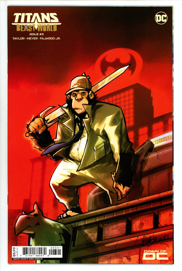 Titans Beast World 3 Andolfo Variant (2023)