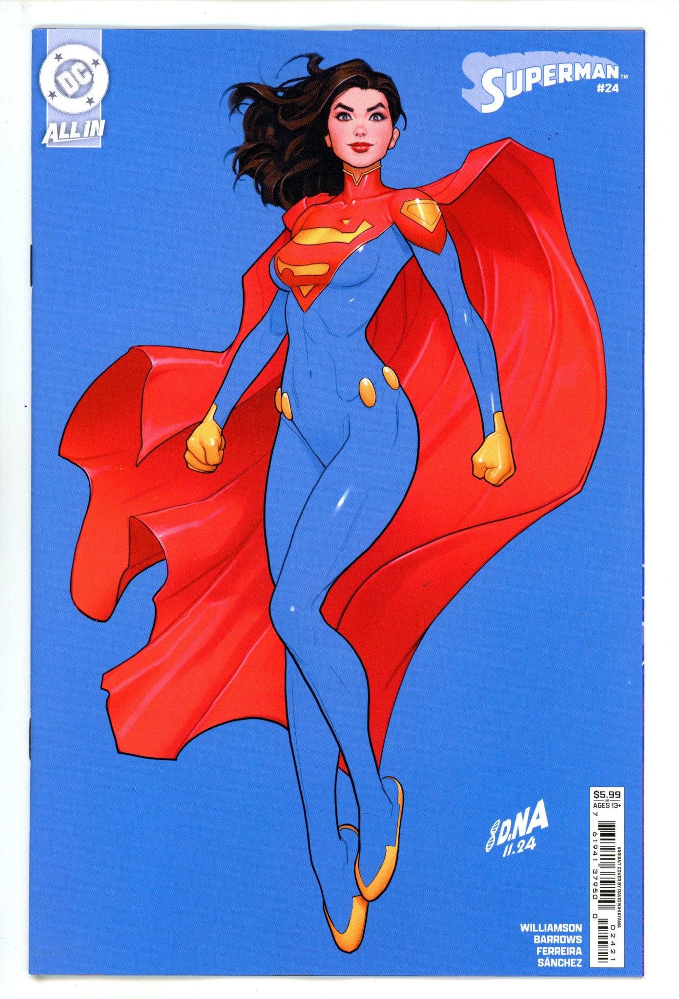 Superman Vol 6 24 Nakayama Variant (2025)