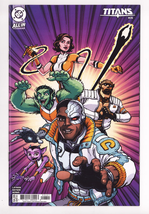 Titans Vol 4 26 Burnham Variant (2025)