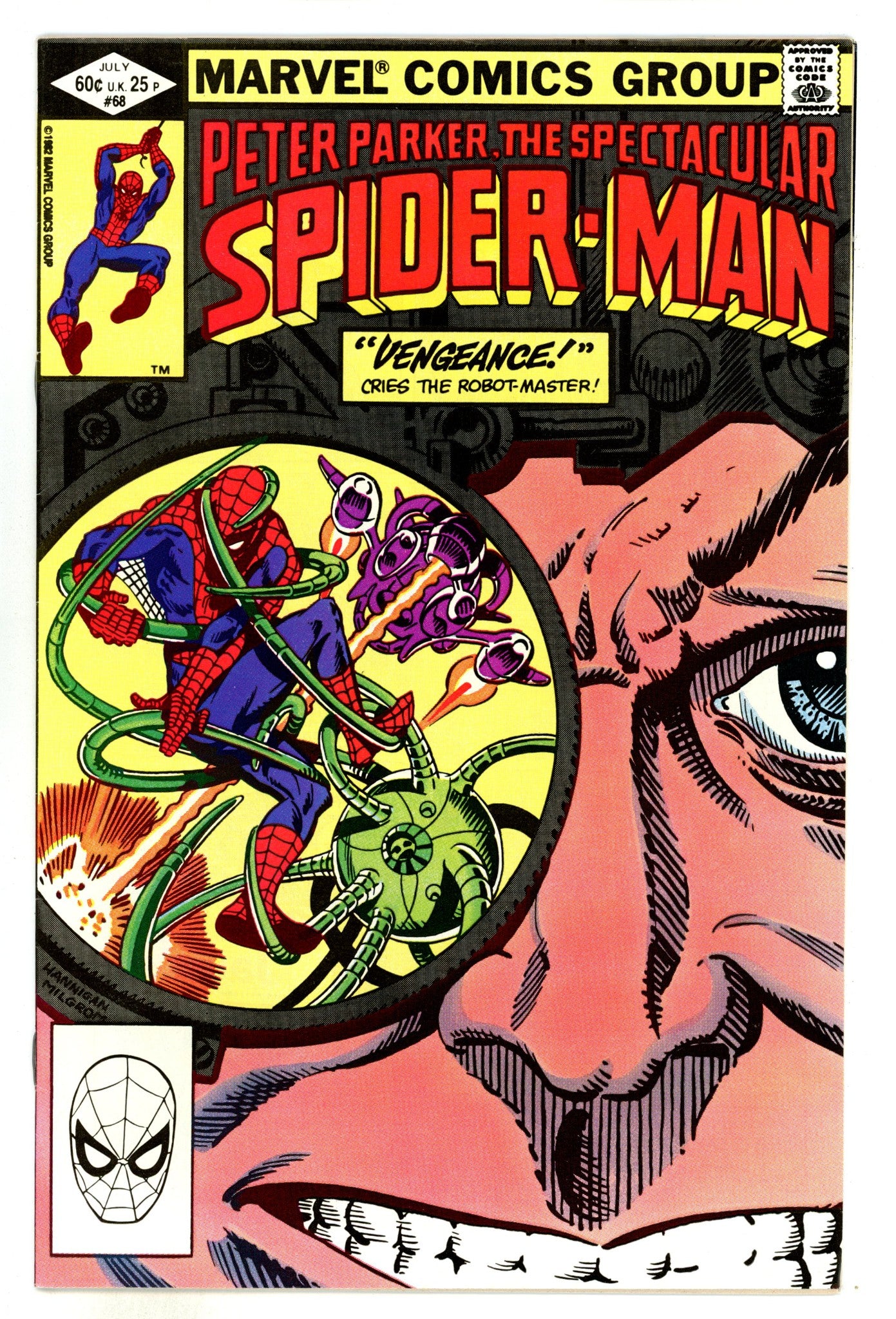 The Spectacular Spider-Man Vol 1 68  VF- (7.5)  (1982)  