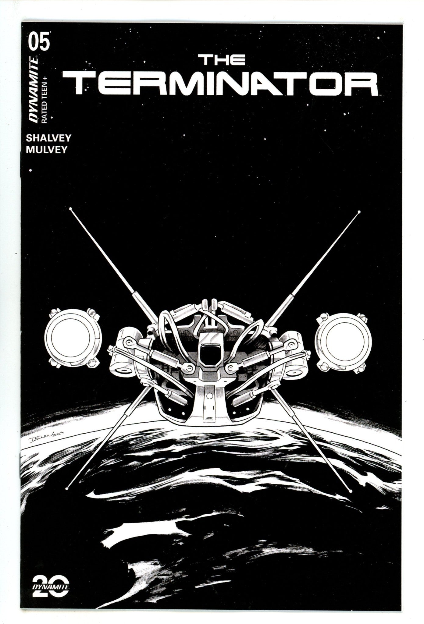 Terminator 5 Shalvey B&W Incentive Variant (2025)