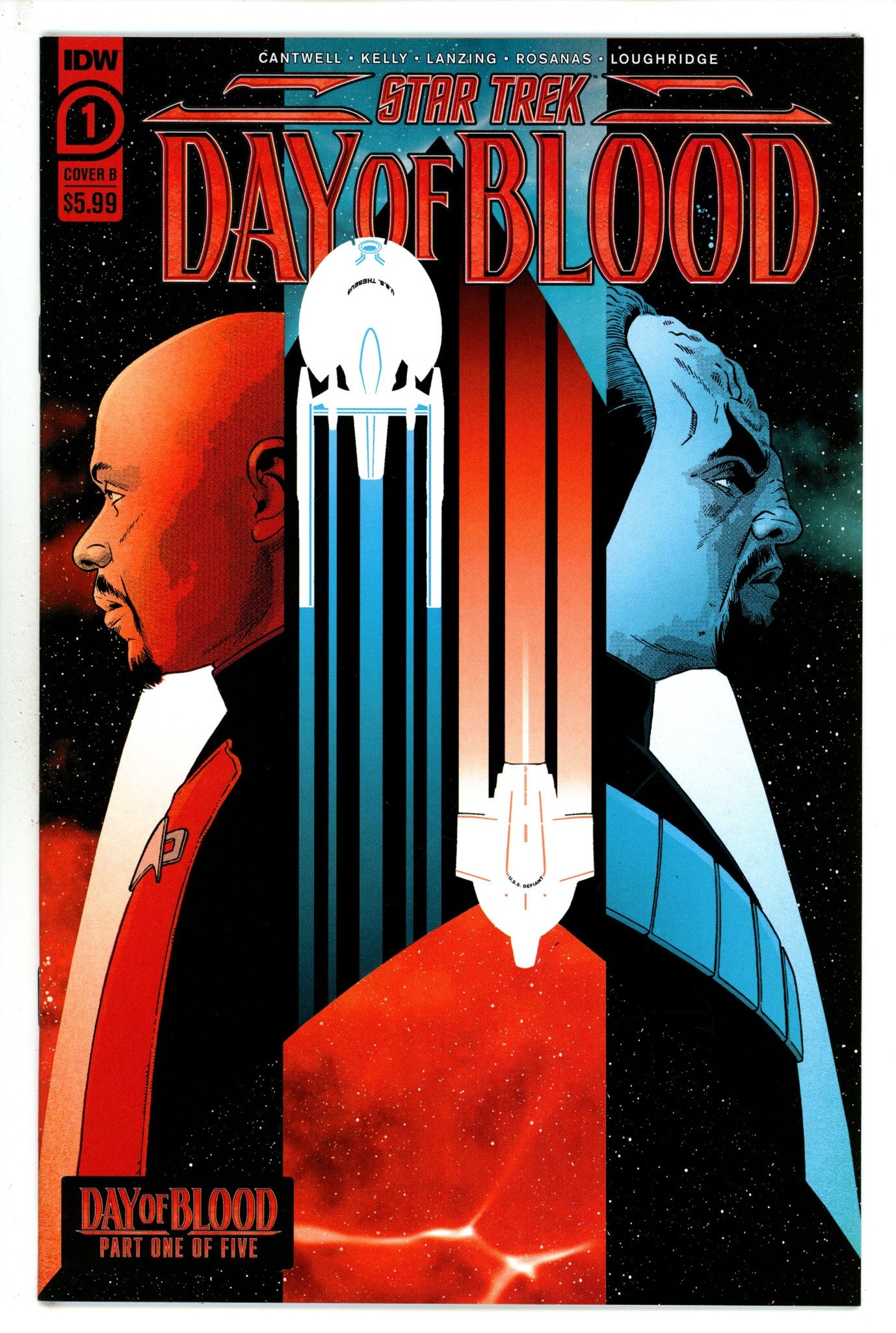 Star Trek Day Of Blood 1 Rosanos Variant (2023)