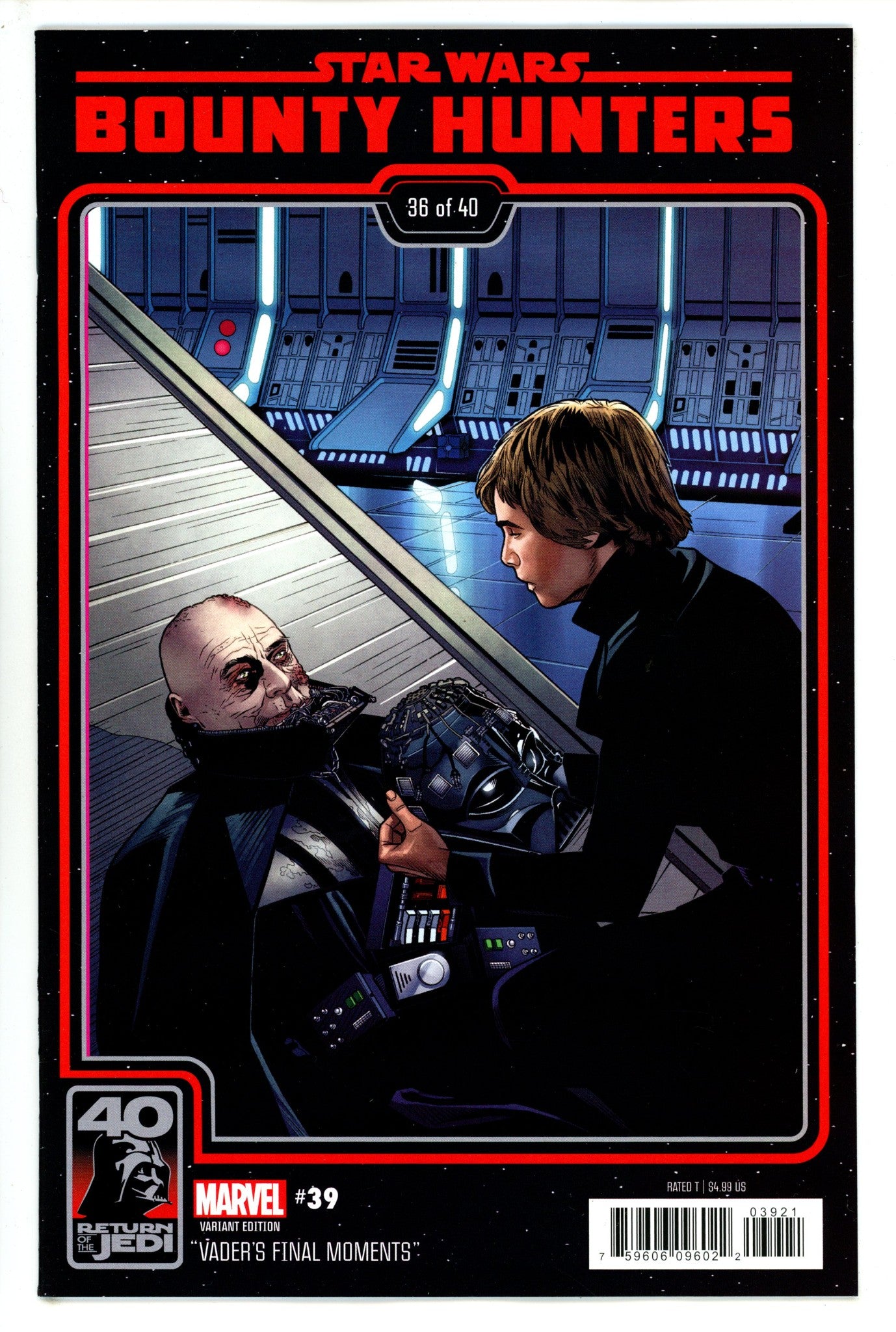 Star Wars Bounty Hunters 39 Anniversary Variant (2023)
