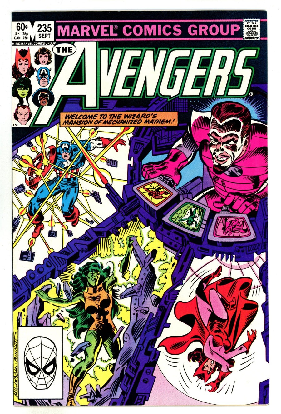 The Avengers Vol 1 235  Mid Grade   (1983)        