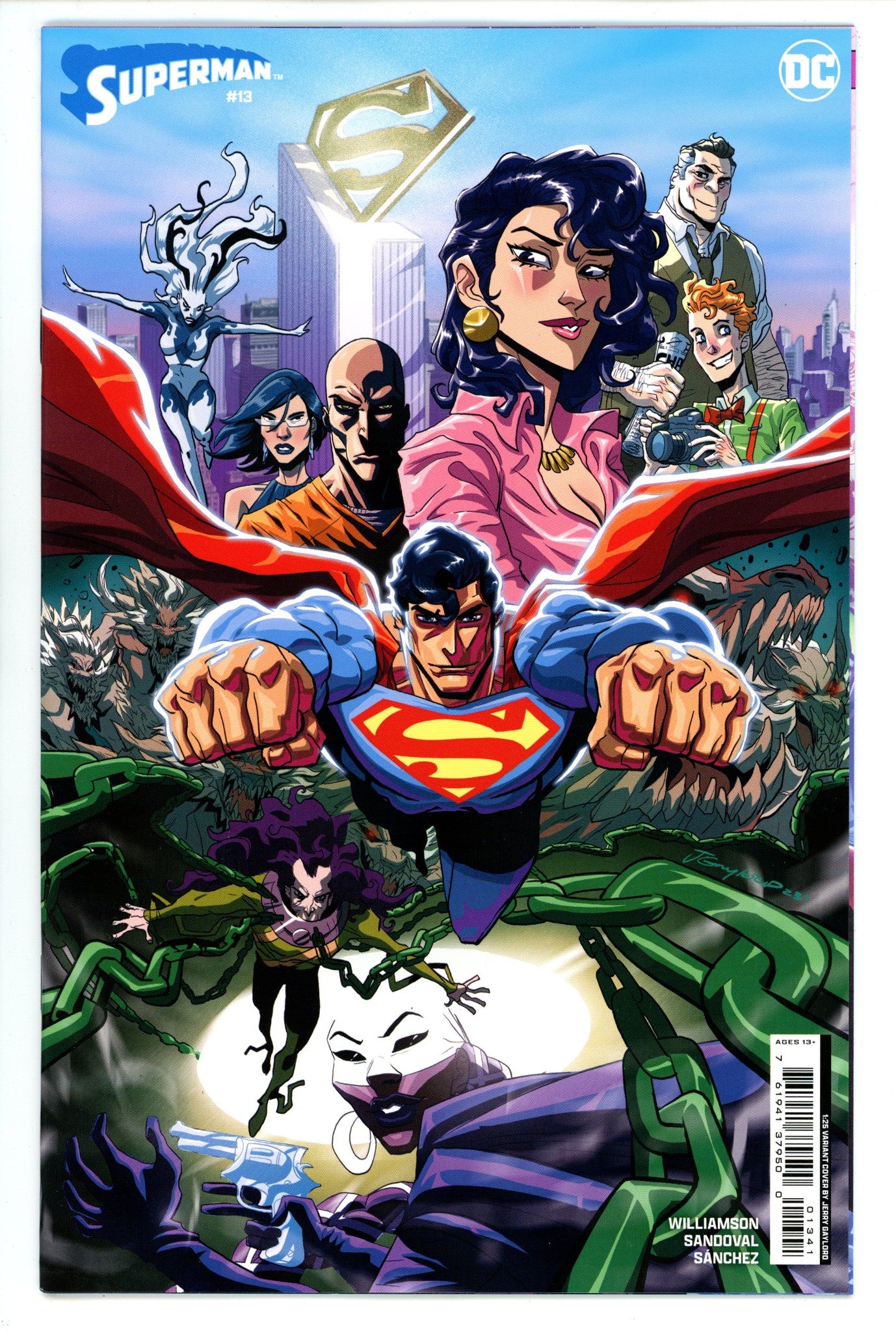 Superman Vol 6 13 Gaylord Incentive Variant NM (2024)