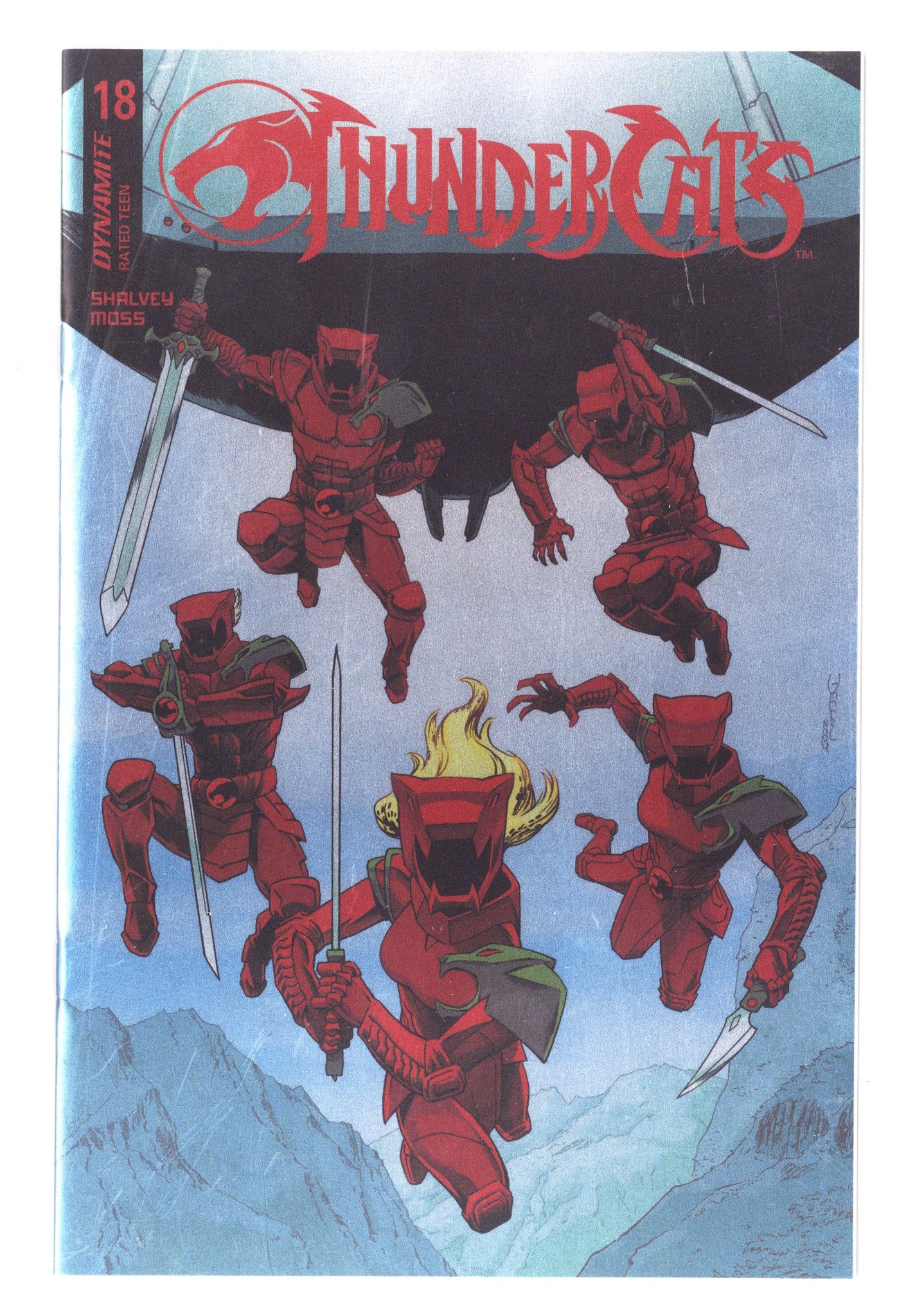 Thundercats 18 Shalvey Foil Variant (2025)