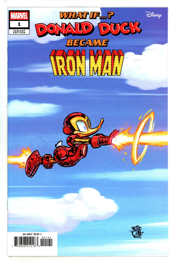 What If Donald Duck Became Iron Man 1 Young Variant (2025)