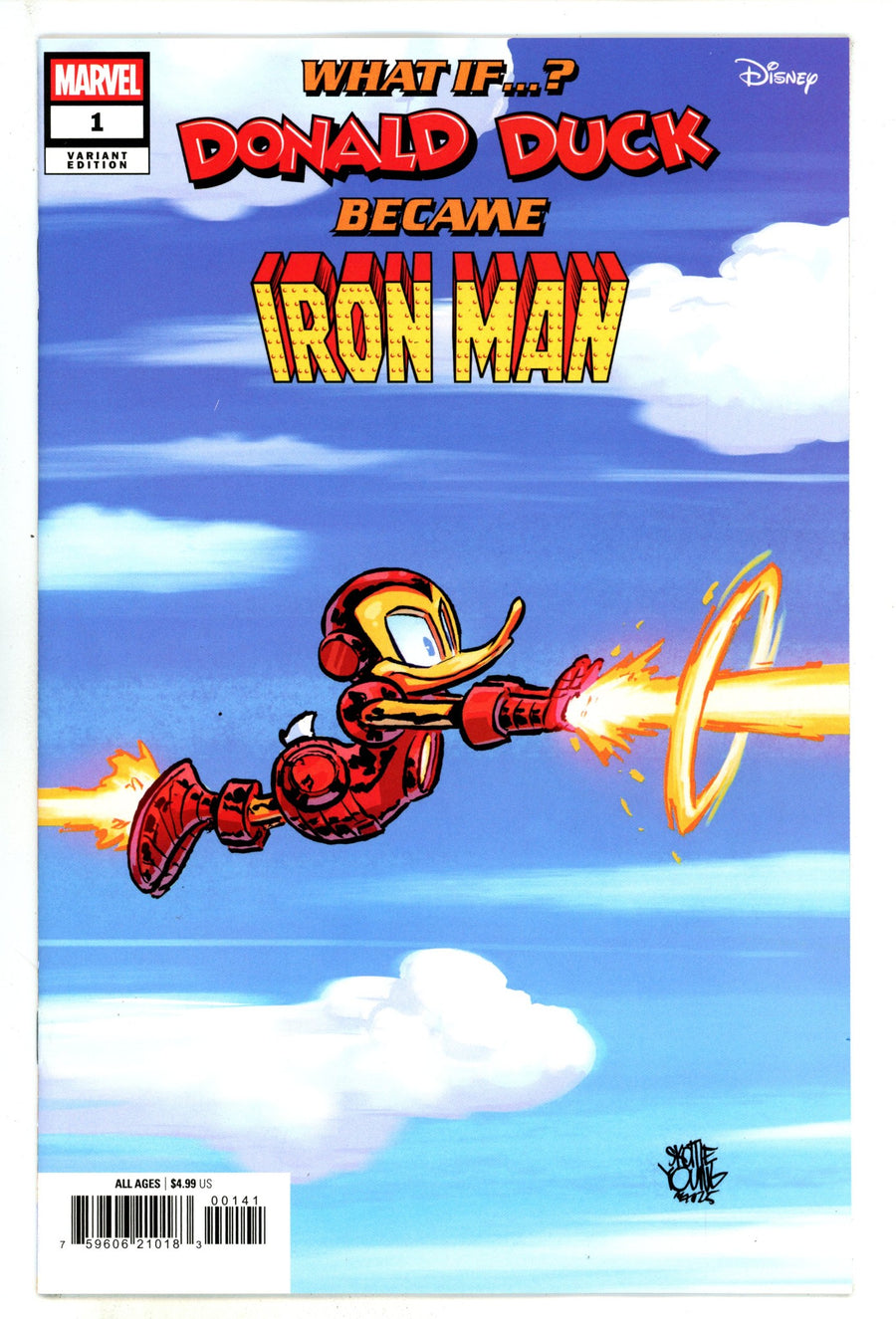What If Donald Duck Became Iron Man 1 Young Variant (2025)