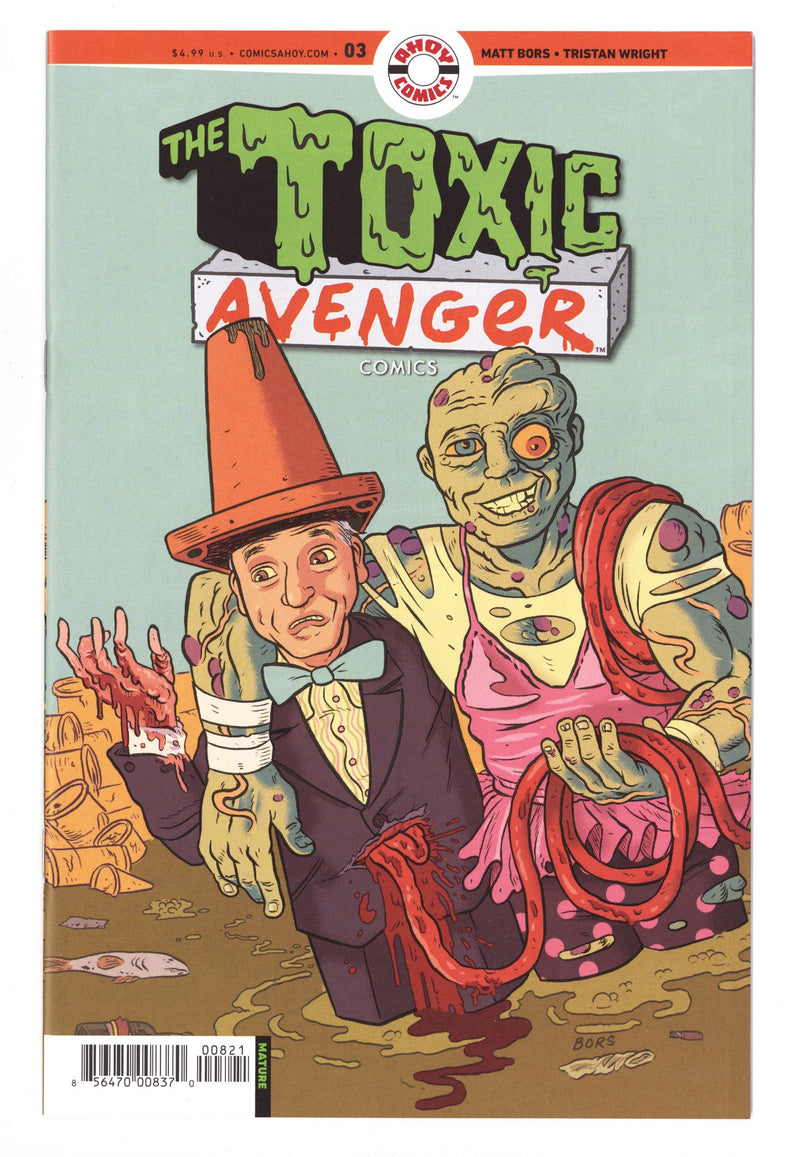 Toxic Avenger Comics 3 Bors Incentive (2025)