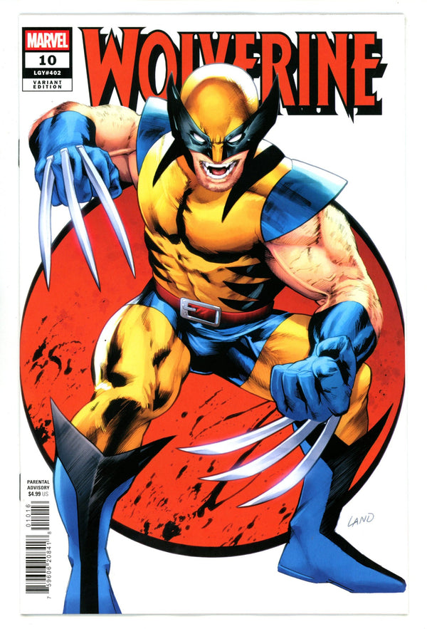 Wolverine Vol 4 10 Land Incentive Variant VF/NM (2025)