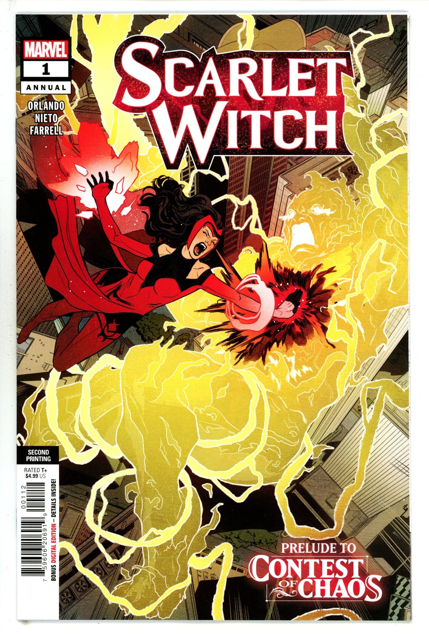 Scarlet Witch Annual Vol 3 1 2Nd Print (2023)