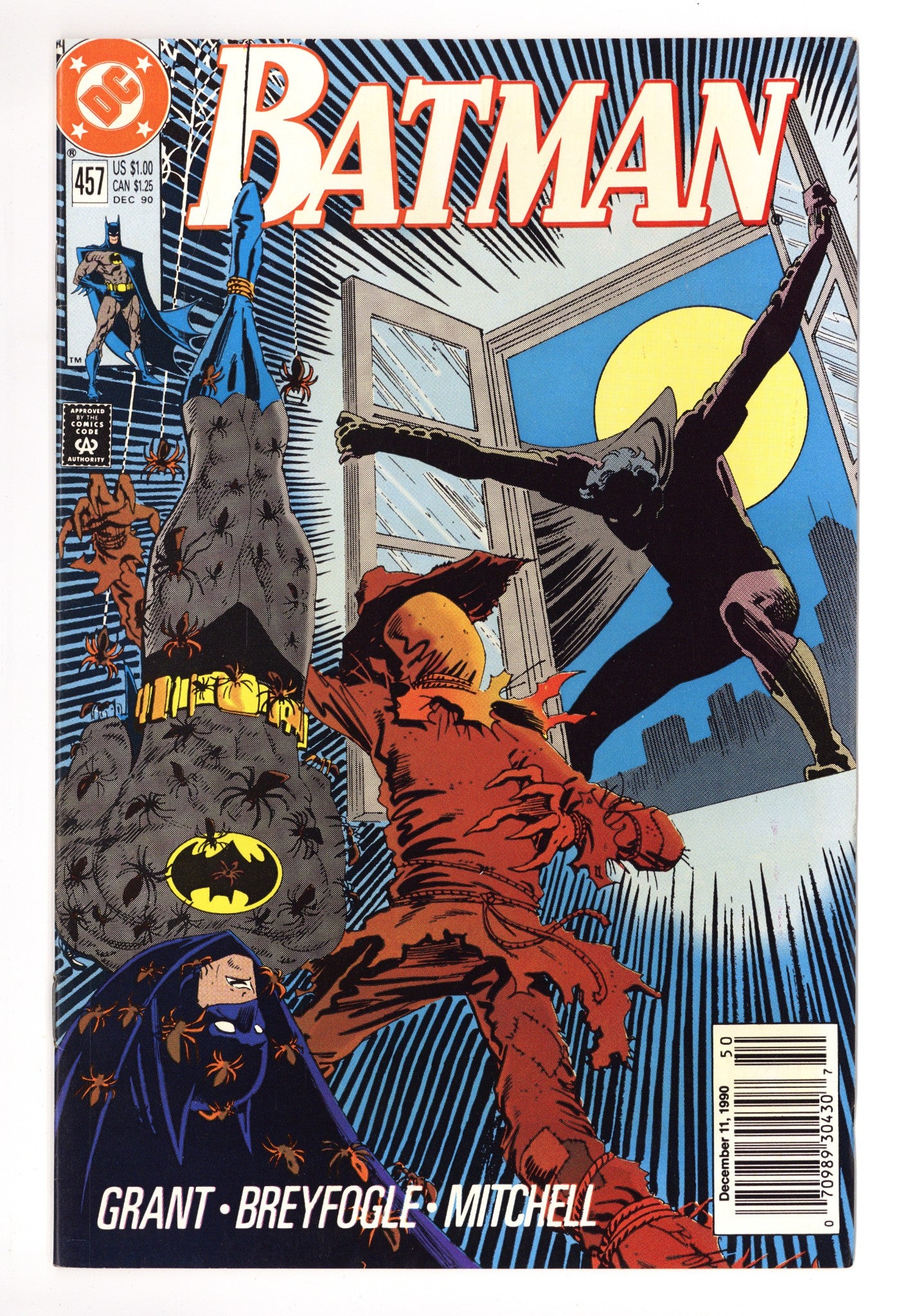 Batman Vol 1 457 Low Grade (1990) Newsstand 
