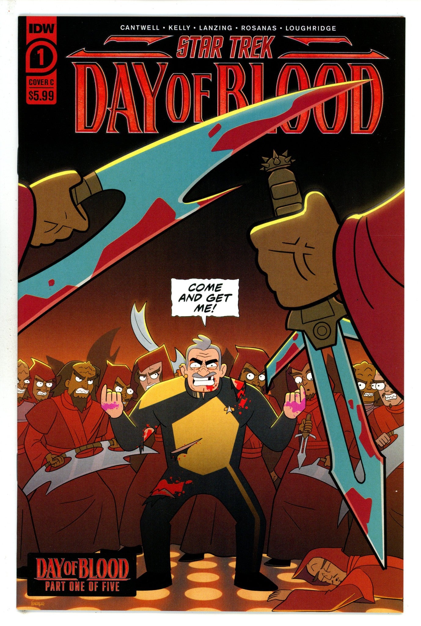 Star Trek Day Of Blood 1 Fenoglio Variant (2023)