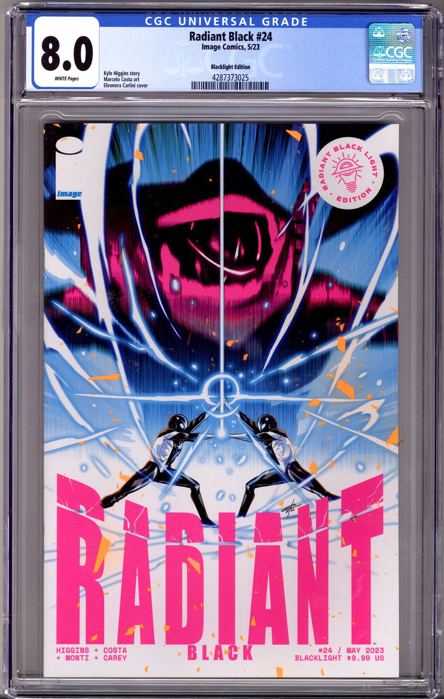 Radiant Black 24 Blacklight Edition CGC 9.8 (2023)