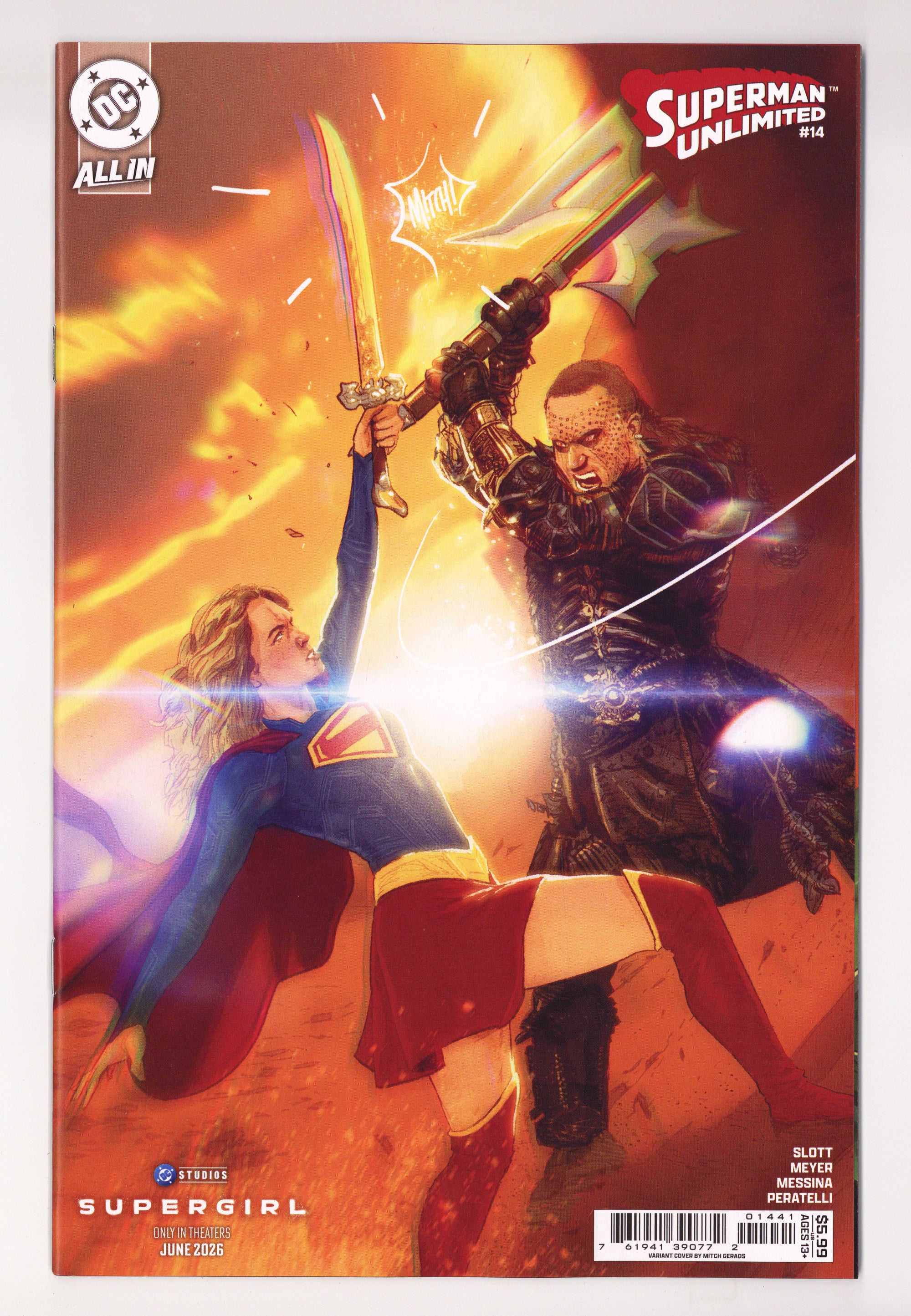 Superman Unlimited 14 Gerads Variant (2026)