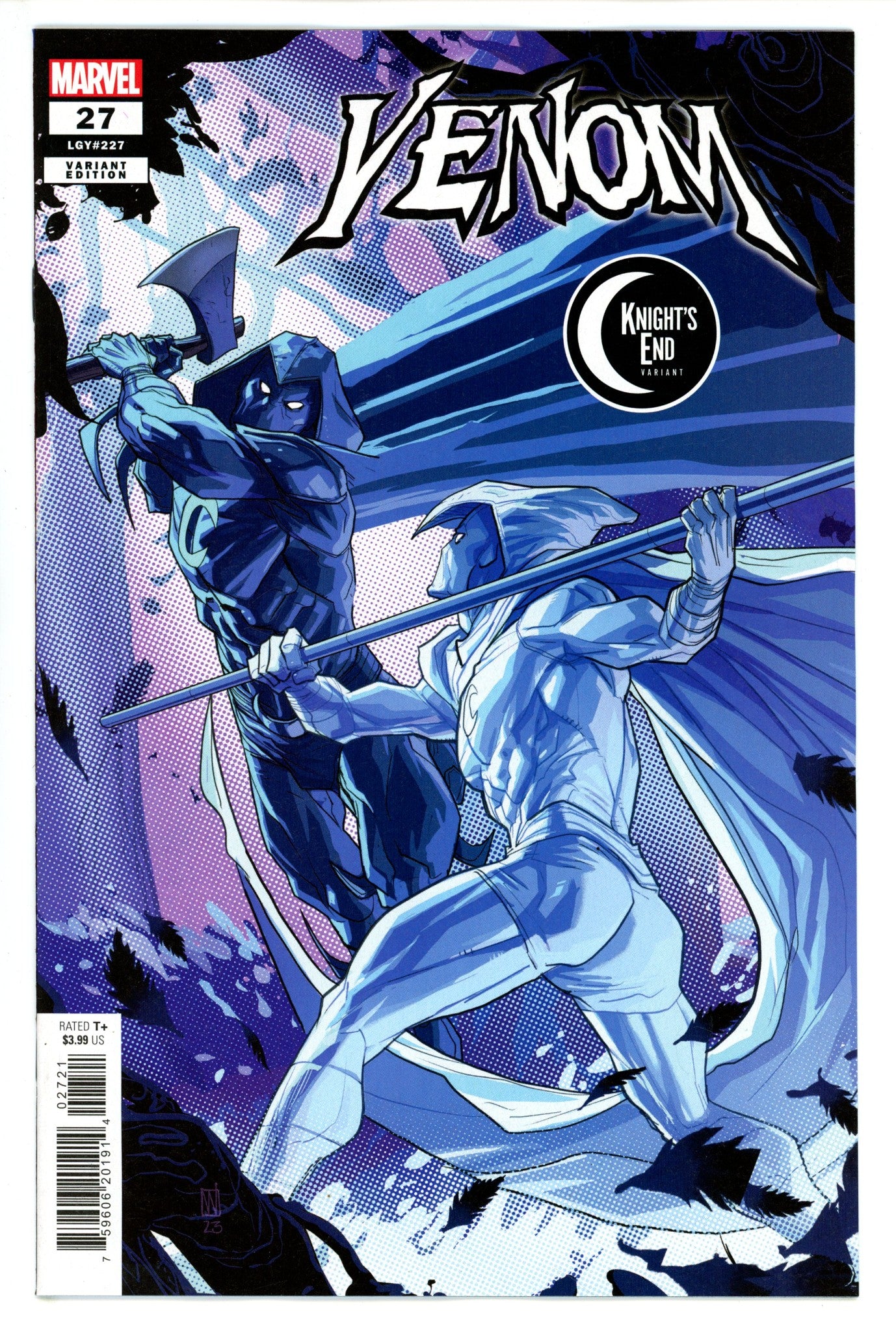 Venom Vol 5 27 Woods Knight's End Variant (2023)
