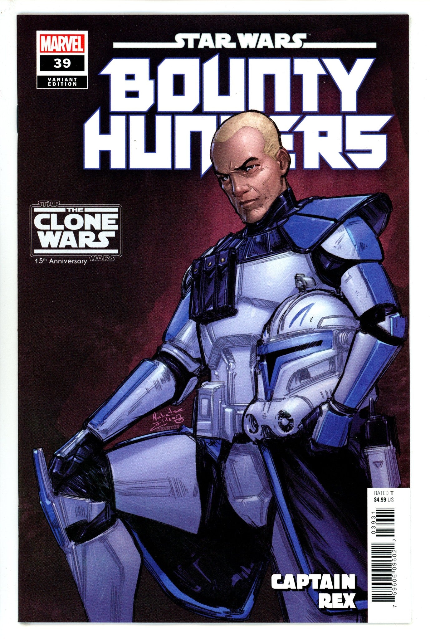 Star Wars Bounty Hunters 39 Clone Wars Variant (2023)